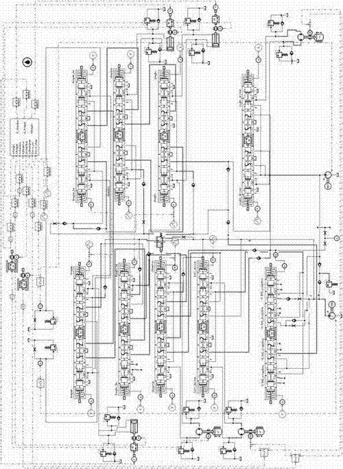 Method for establishing virtual prototype of hydraulic excavator