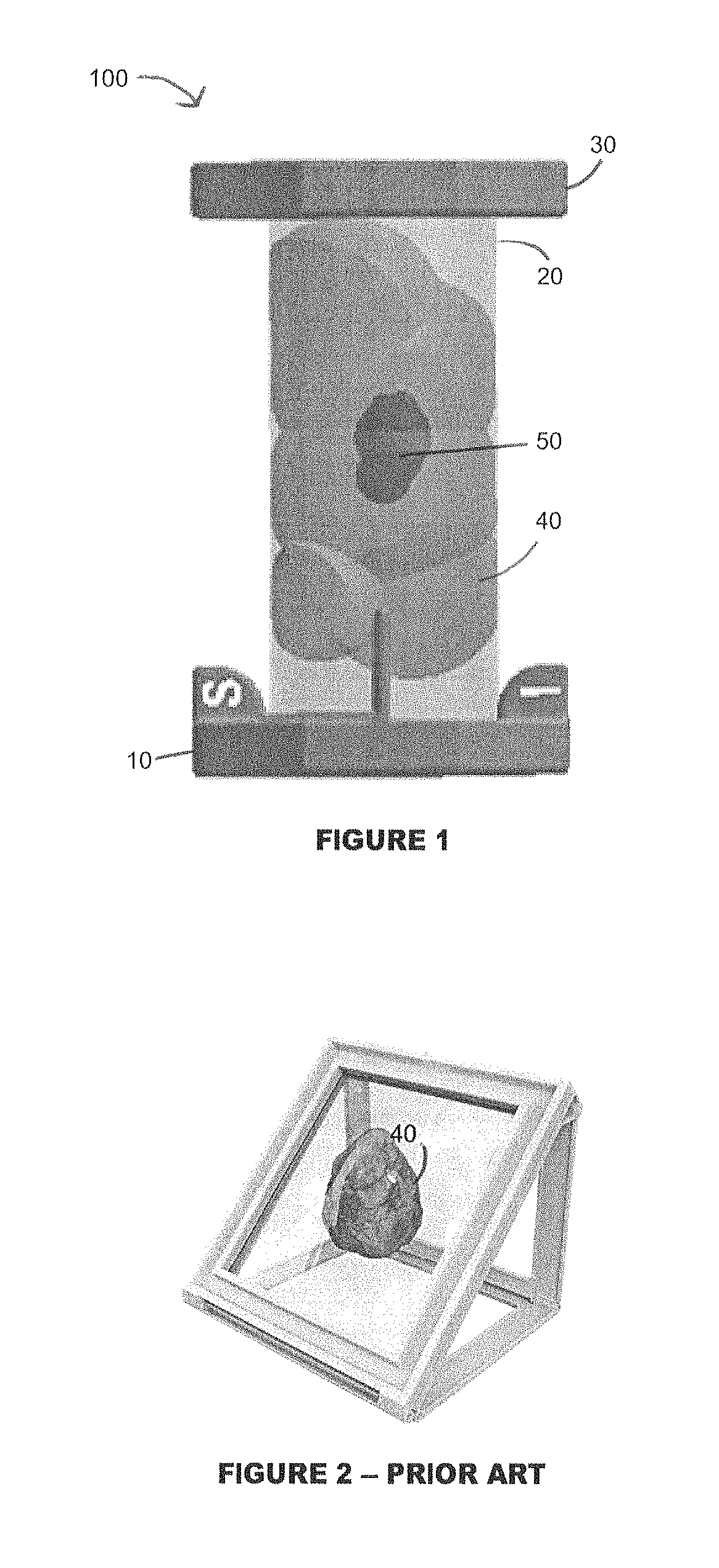 Method and apparatus for non-compressed evaluation of tissue specimens