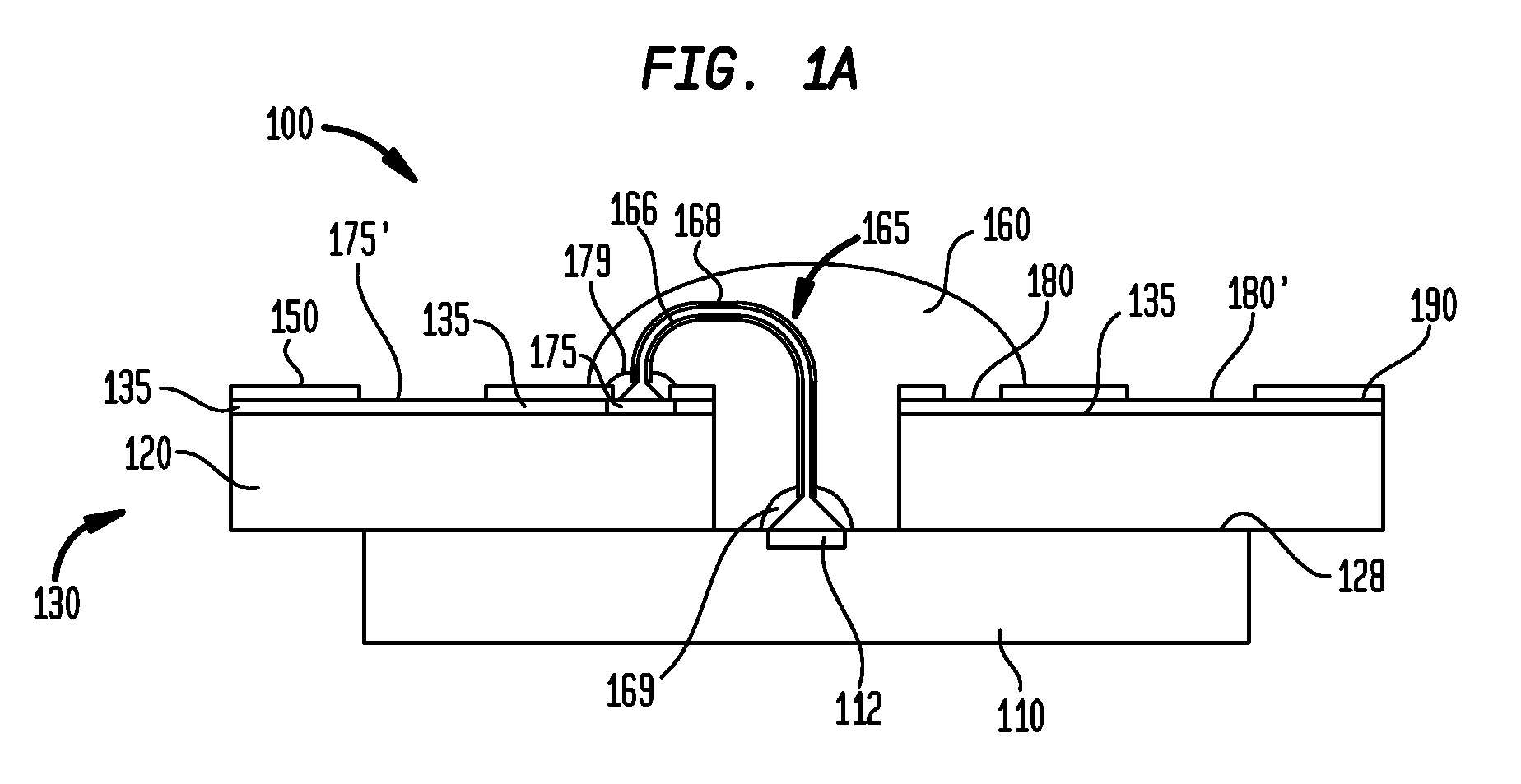Microelectronic assembly with impedance controlled wirebond and conductive reference element