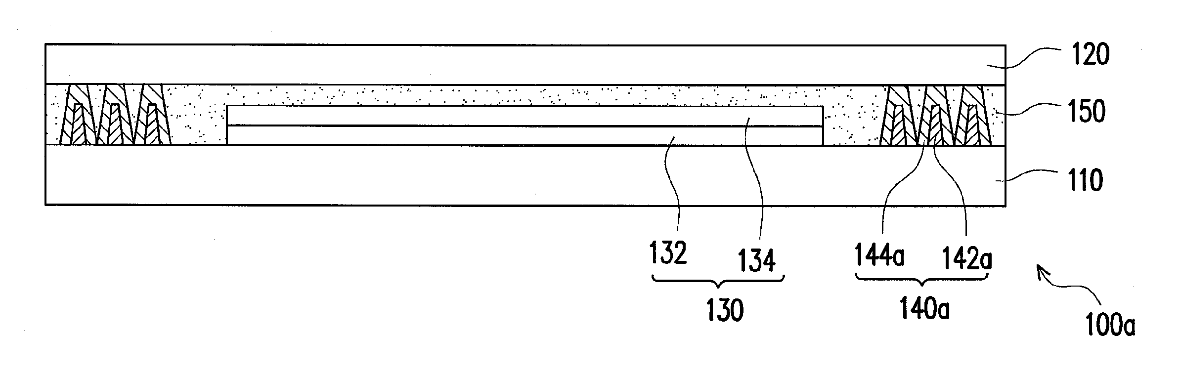 Package of environmentally sensitive electronic device and fabricating method thereof