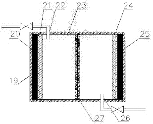 Constructed wetland heavy metal deionization purification system based on supercapacitor