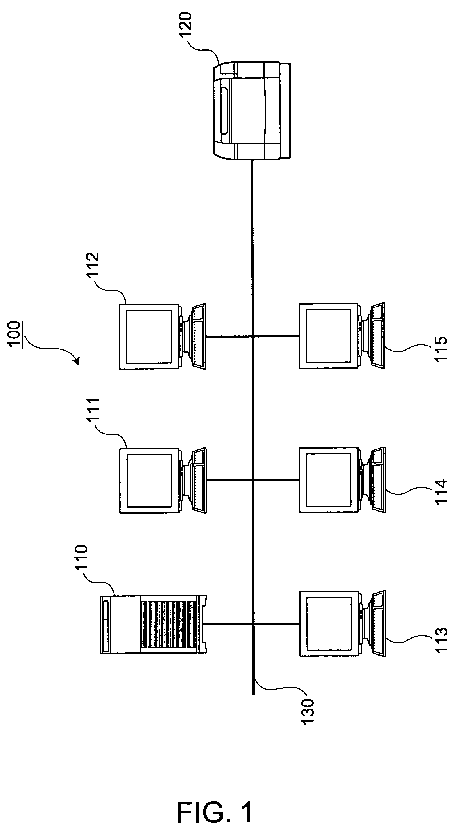 Printer with automatic acquisition and printing of network address