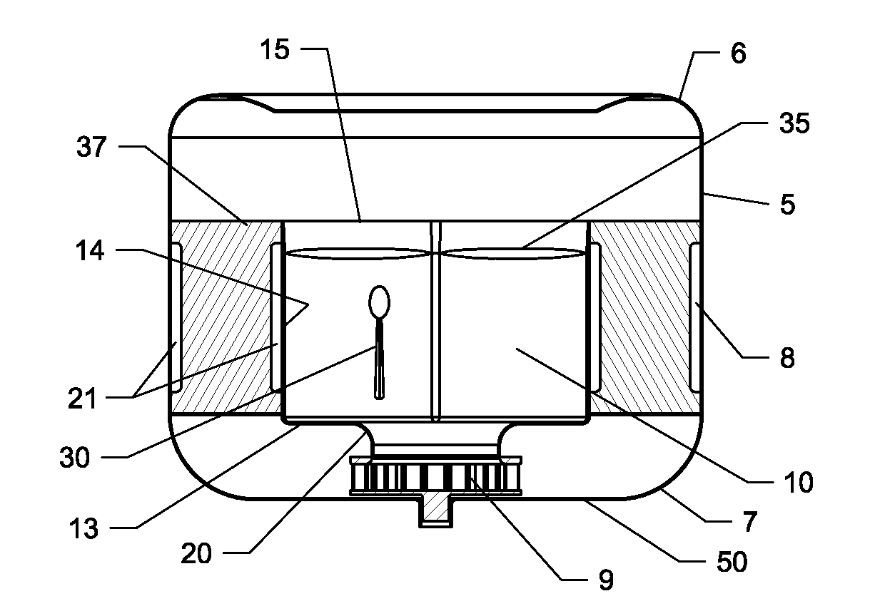 Silverware/flatware or parts washer apparatus and method thereof