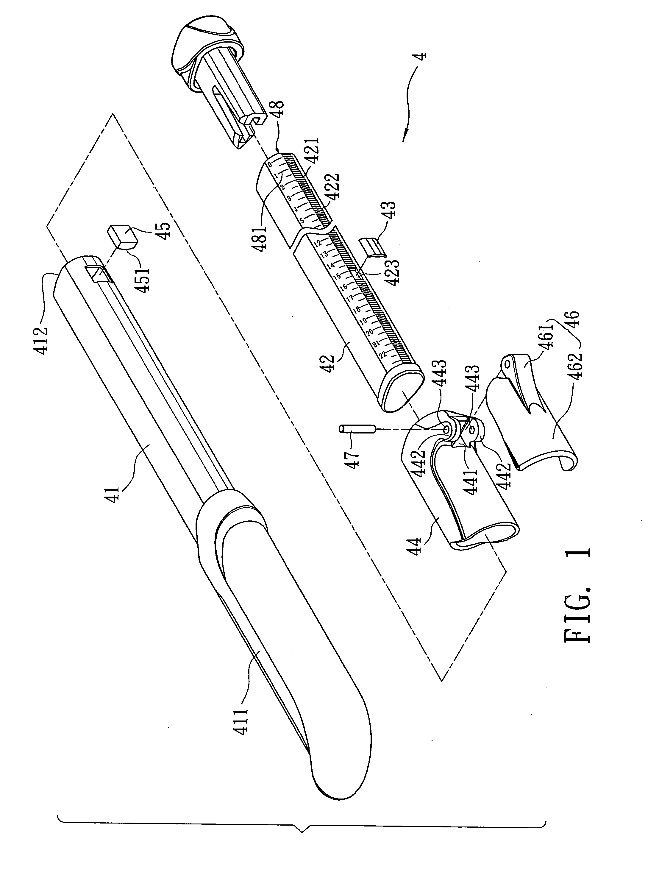 Adjustment structure of garden shears