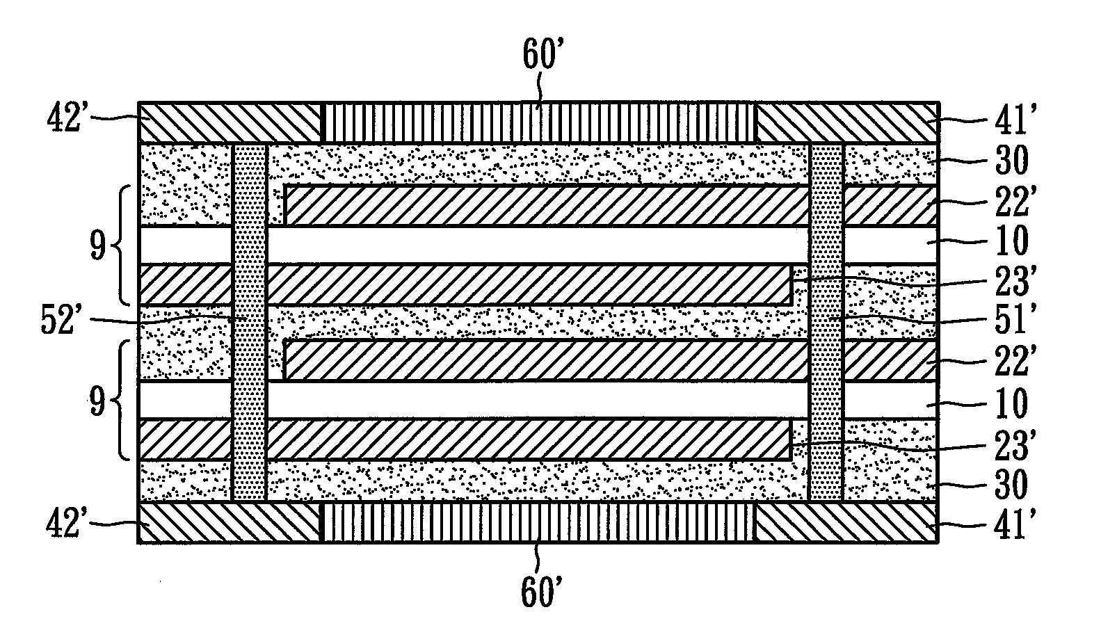 Surface-mounted over-current protection device