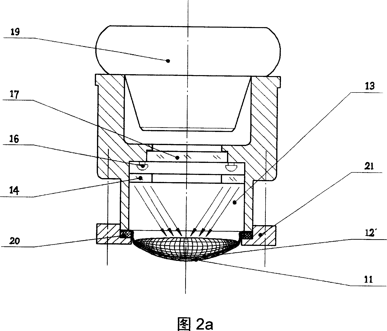Sphygmus dynamic image information collecting system
