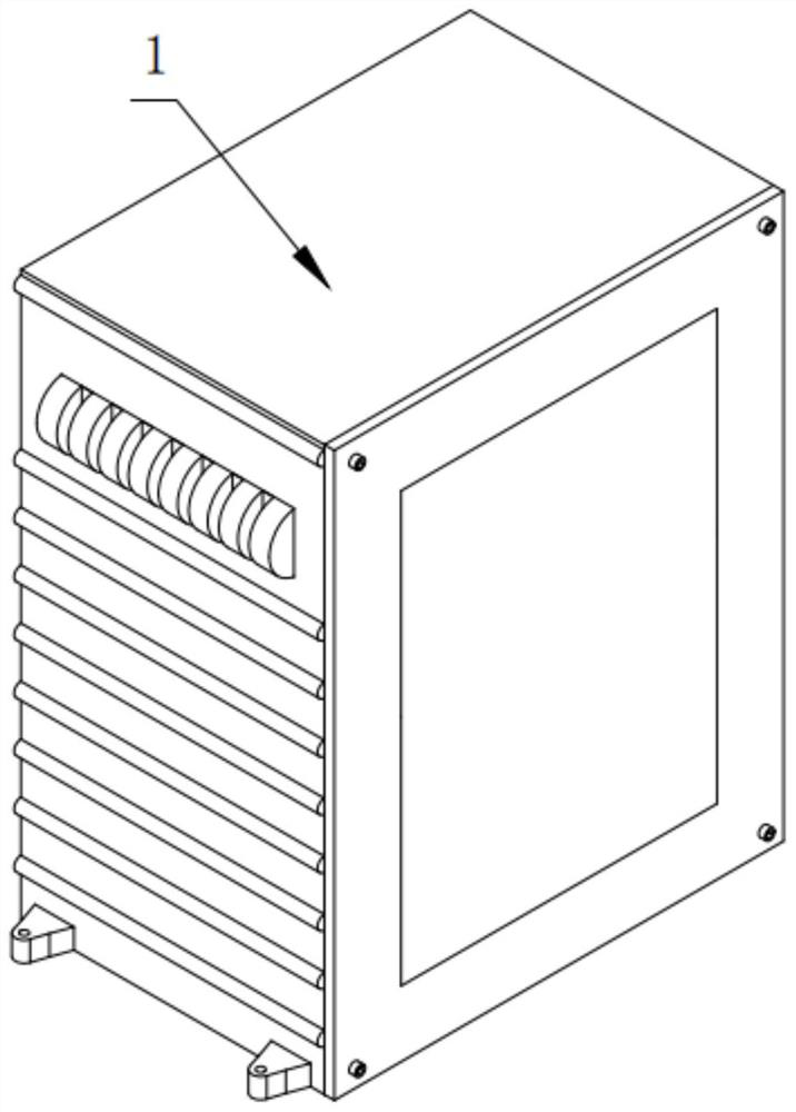 A new energy electric vehicle lithium battery aluminum profile radiator