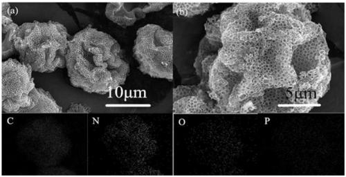 A kind of hollow carbon sphere material and its preparation method and application