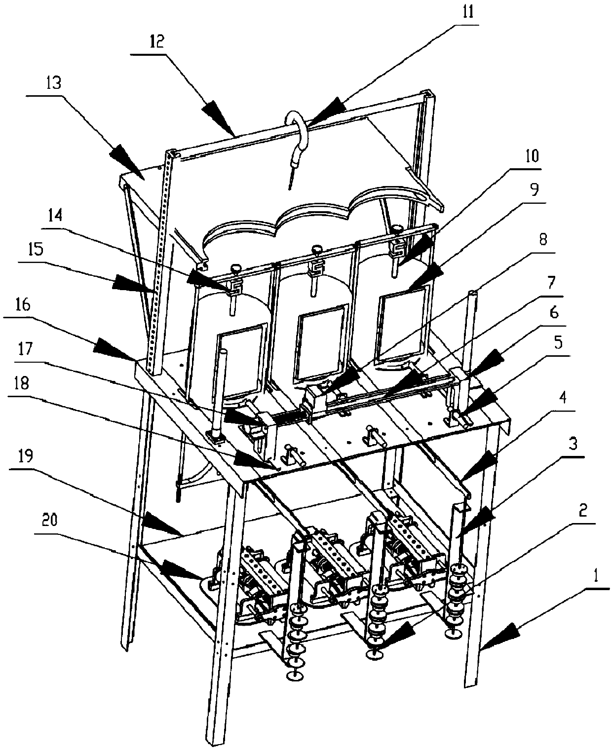 An intelligent triple geotechnical triaxial instrument for constant load loading or unloading