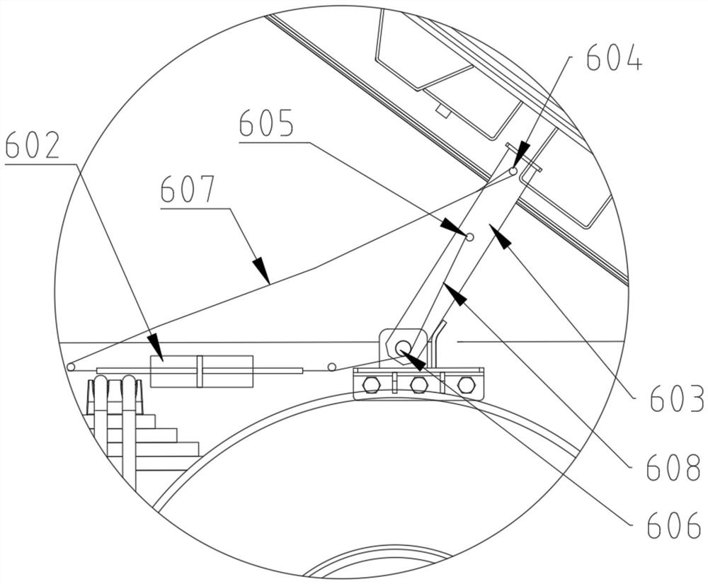 An energy-saving heavy-duty dump truck with lifting protection and its hydraulic control system