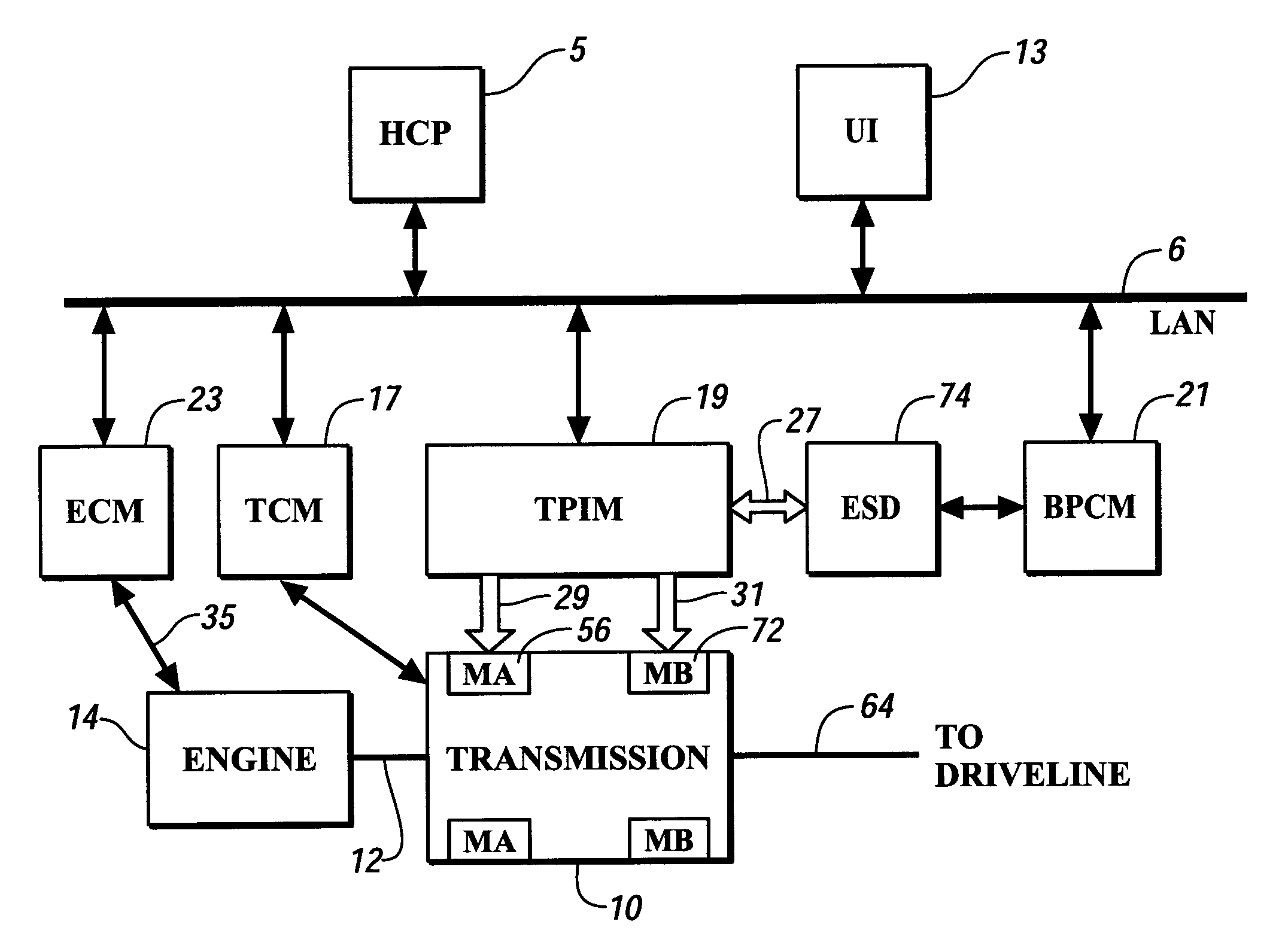 Method for operating a hybrid electric powertrain based on predictive effects upon an electrical energy storage device