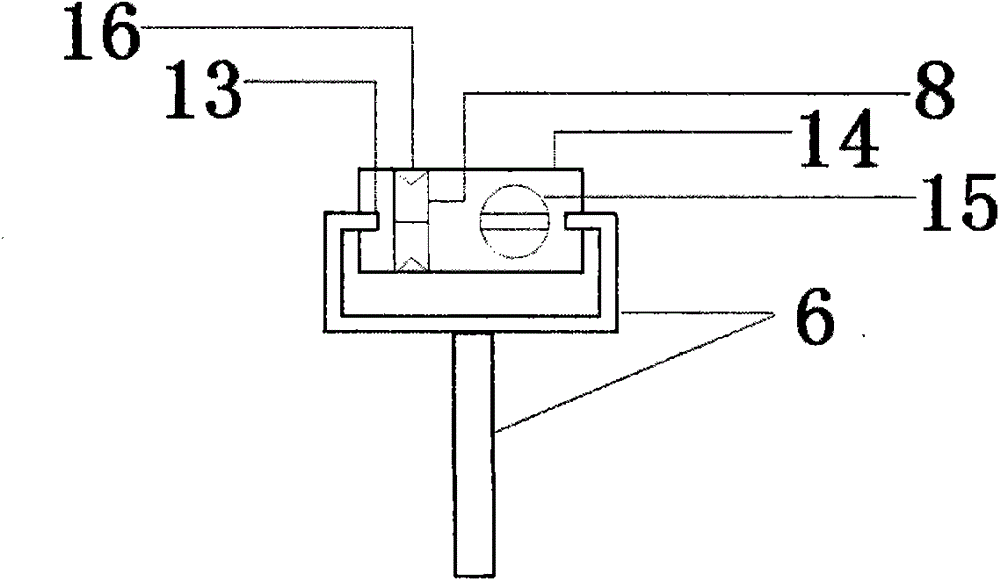 Method and device for measuring refractive index of double prism based on optical lever