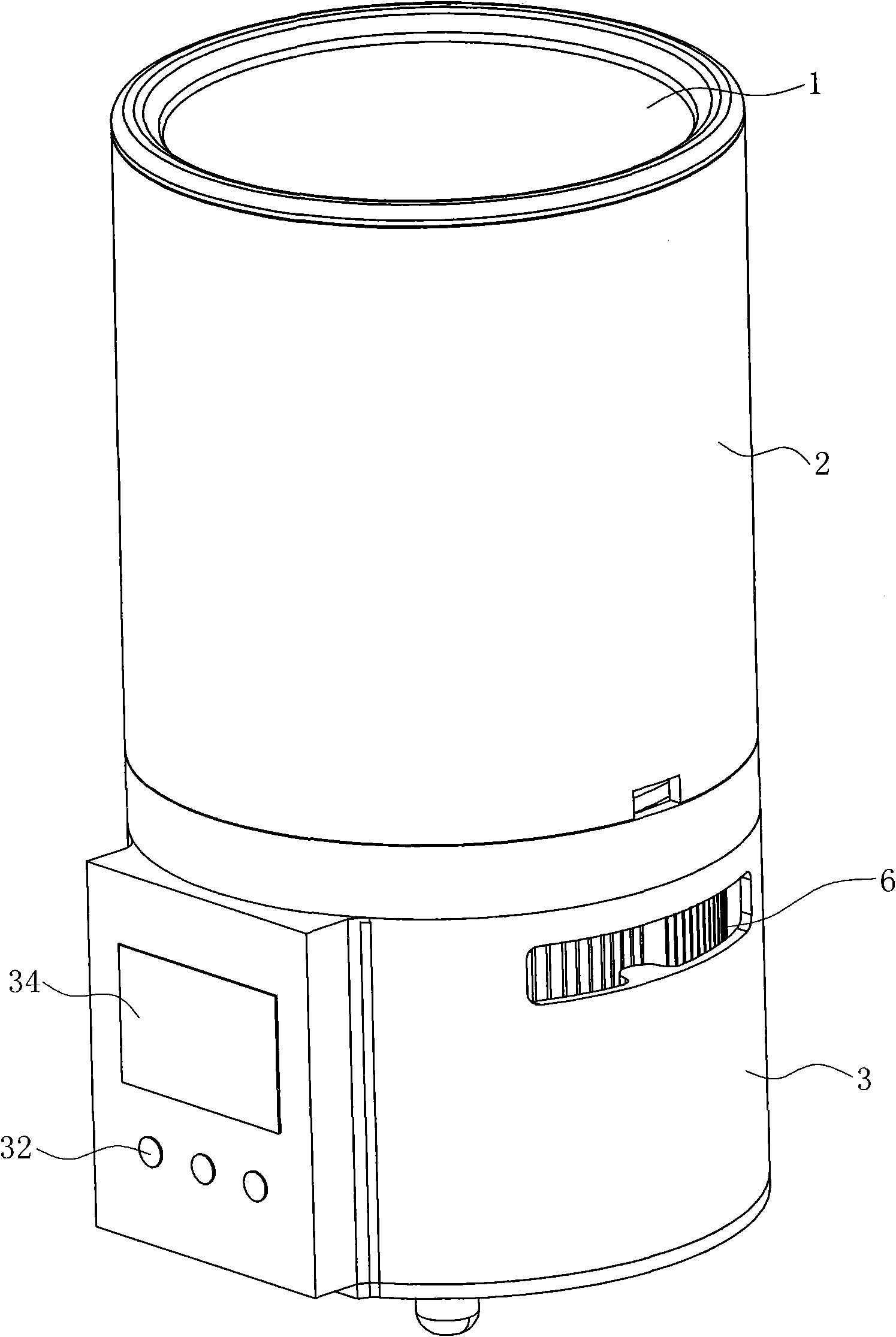 Fluid container capable of refrigerating and heating