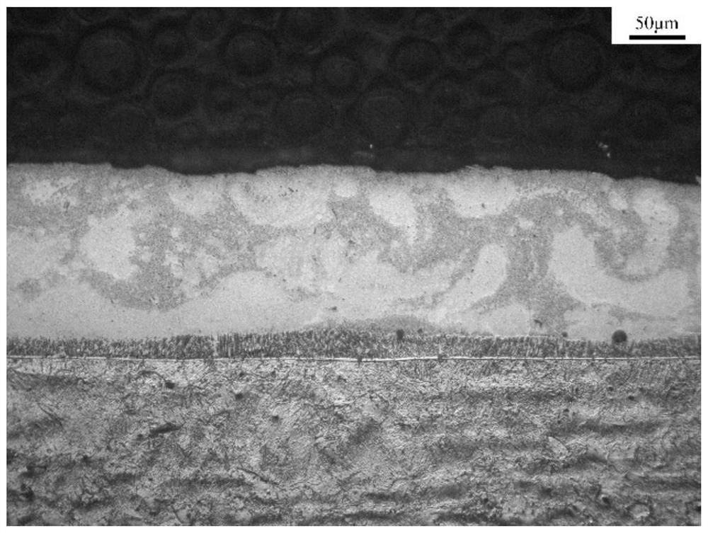 A method for preparing amorphous coatings by ultrasonic shock-assisted ultra-high-speed laser cladding