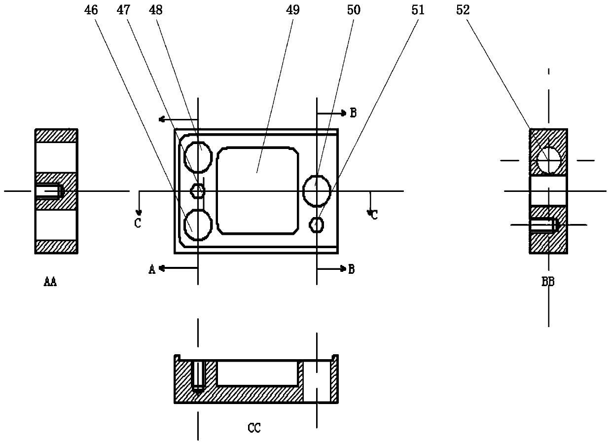 A piezoresistive mems acceleration sensor with composite beam structure and packaging device