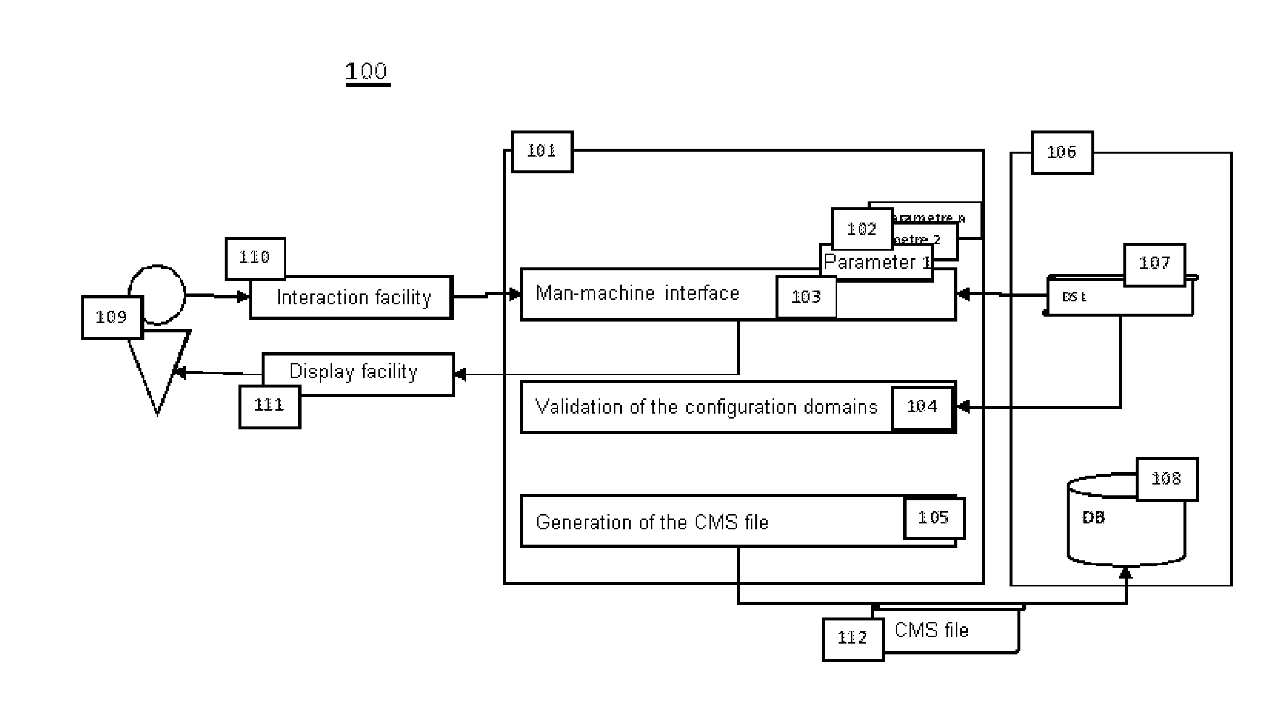 Method and device for requirement capture for a system for centralized maintenance for aircraft