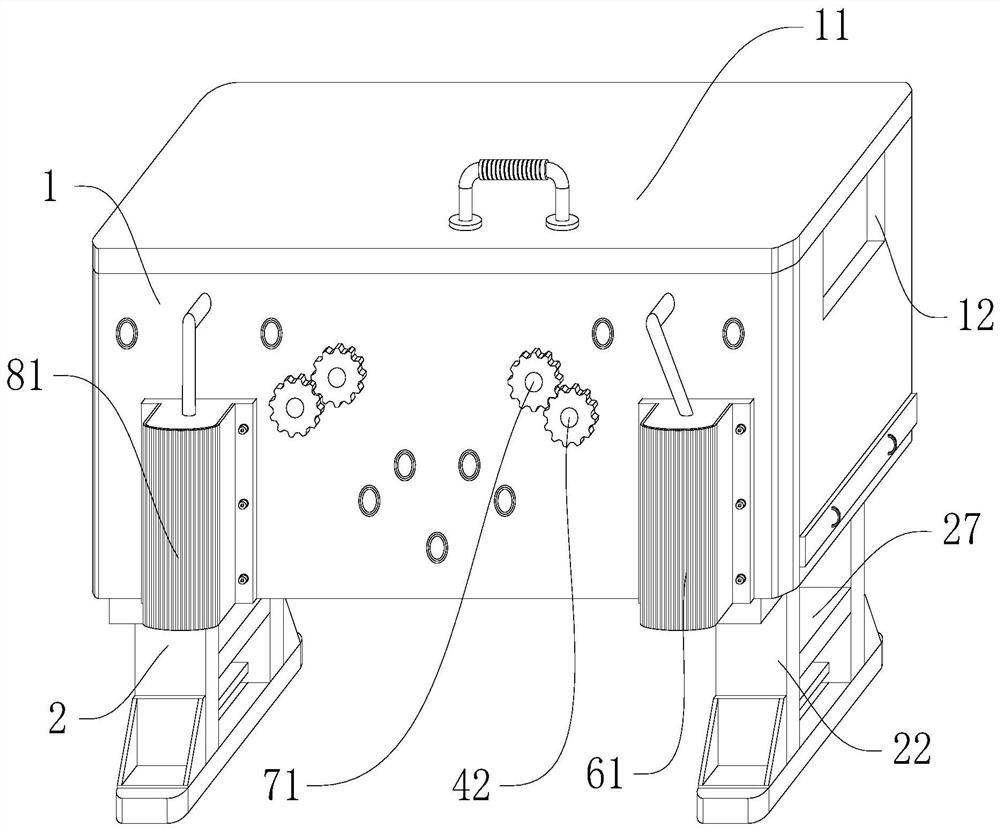 Size scraping device for cloth production