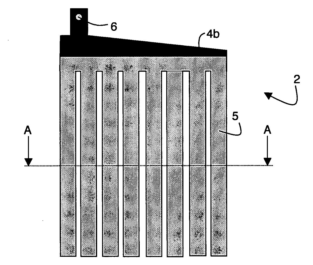 Electrode for lead-acid battery and method for producing such an electrode