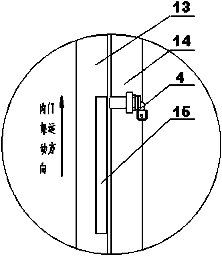 Forklift working safety control device and control method