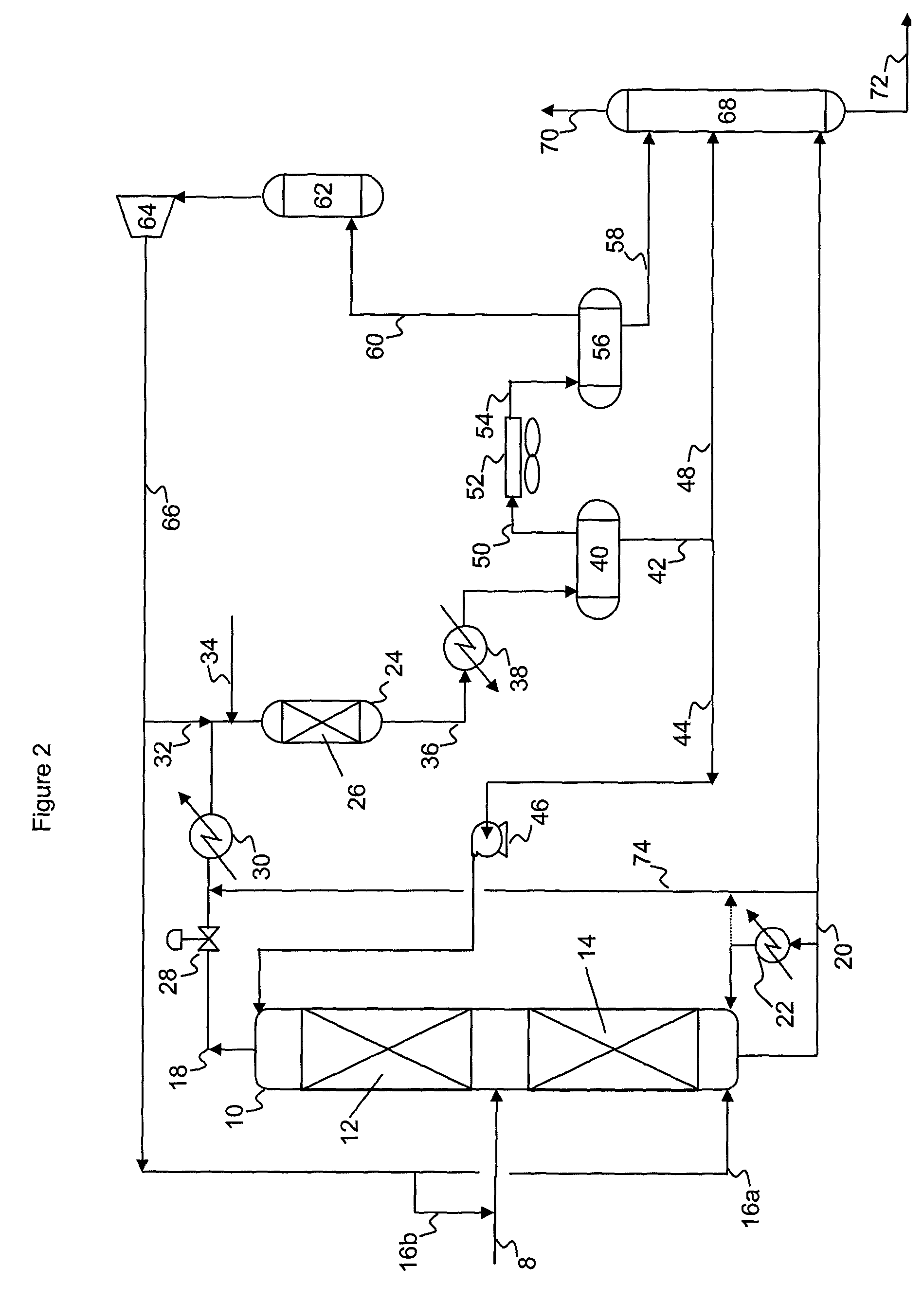 Process to hydrodesulfurize FCC gasoline resulting in a low-mercaptan product