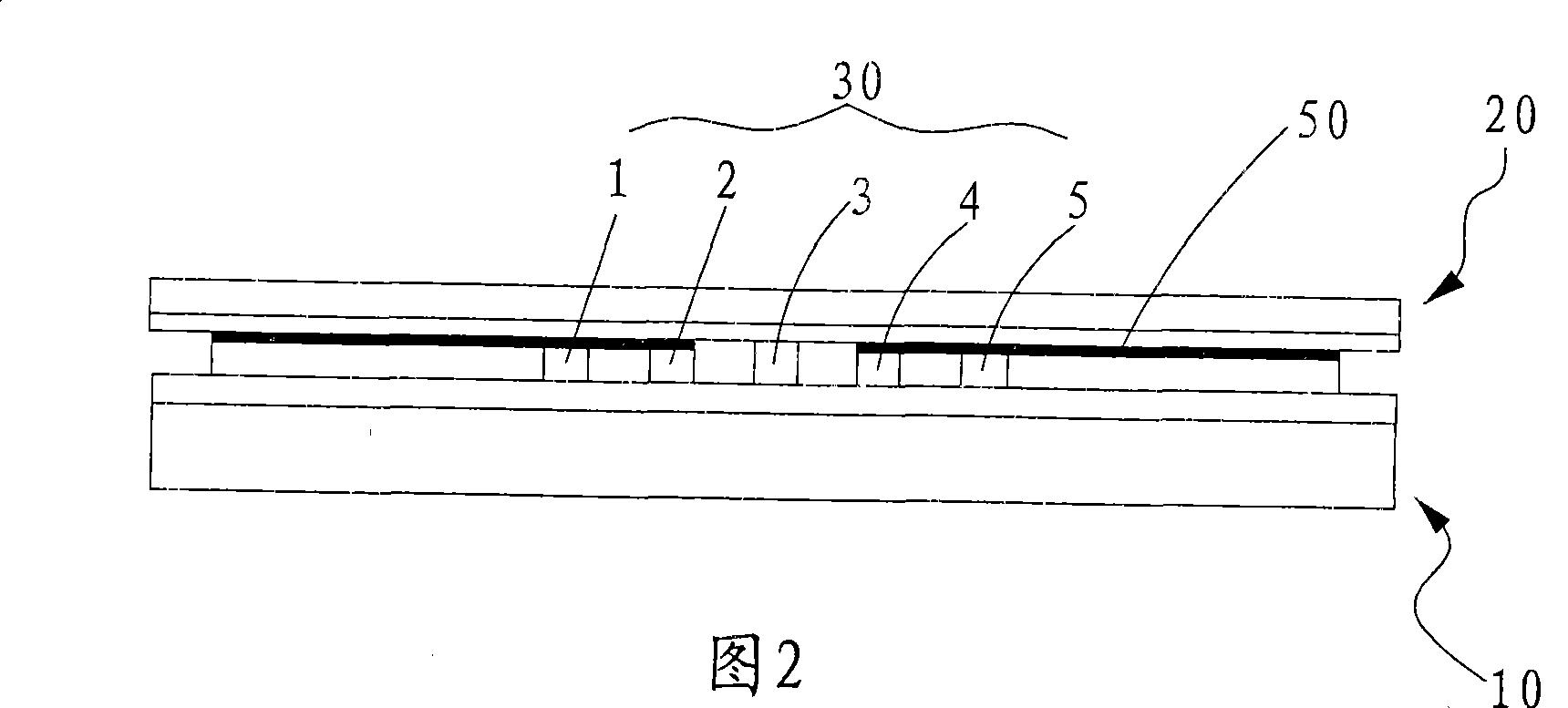 Substrate capable of evenly distributing equidifferent voltage on surface and high visual-region resistance-type touch screen