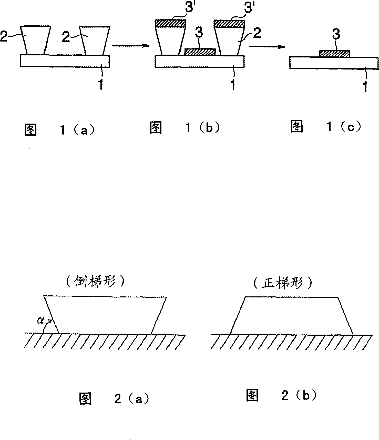 Process for producing substrate with metal wiring