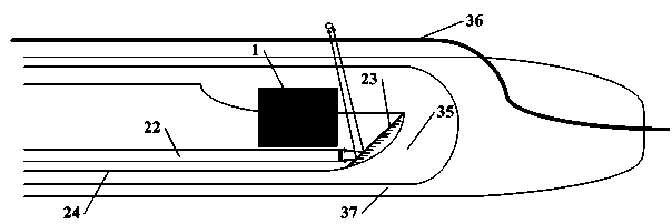 Intravenous ultrasound-based ultrasonic diagnosis and photoacoustic therapy device and therapeutic method thereof