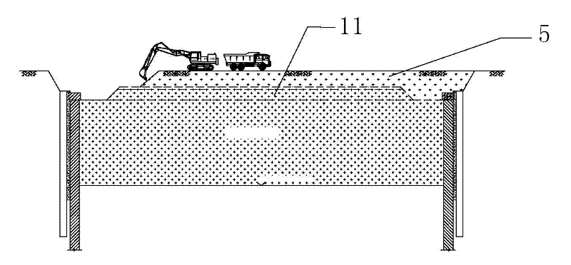 Construction method for deep-foundation pit excavation