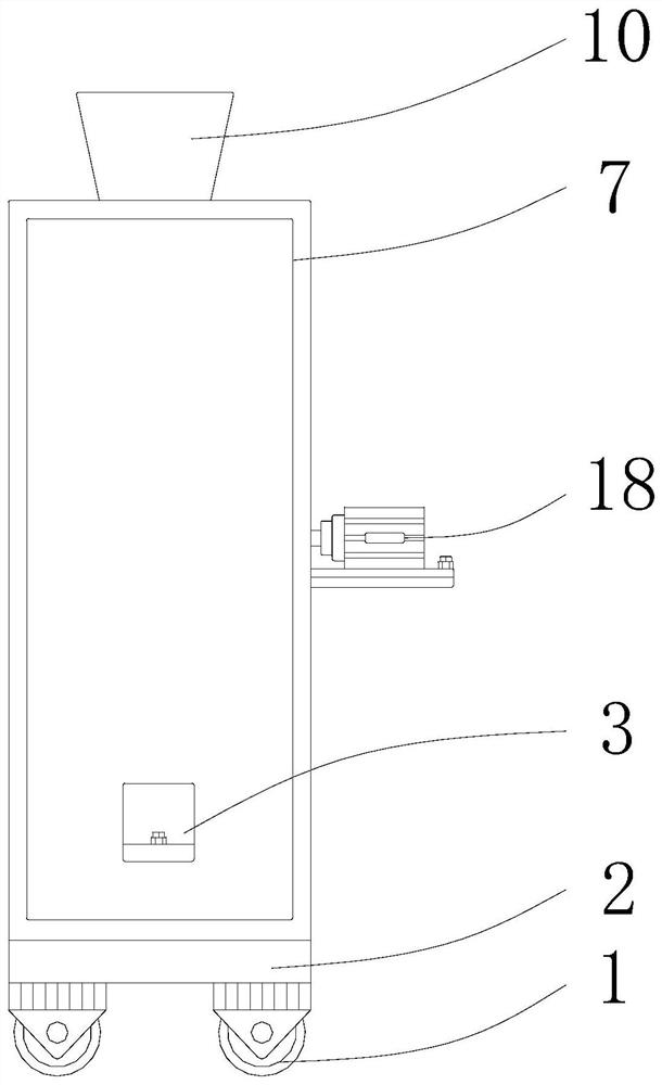 Material crushing lighting device