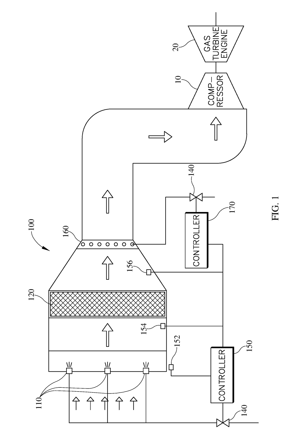 Method of running an air inlet system