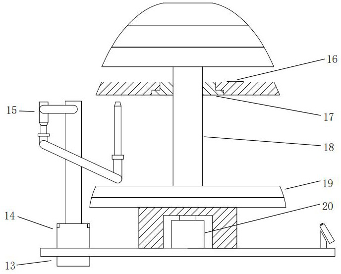 A three-dimensional braiding machine discretization mandrel system based on variable-curvature special-shaped rotators