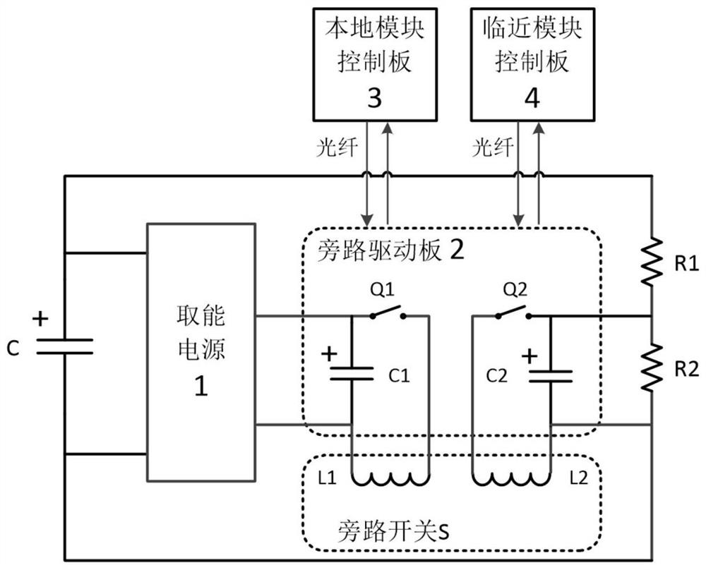 Redundant bypass circuit of flexible DC power module