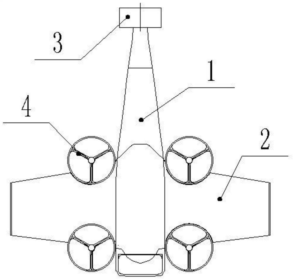 A multi-powered fixed-wing aircraft with vertical lift function