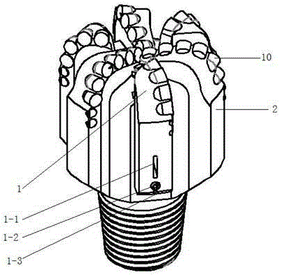 Drill with retractable blades