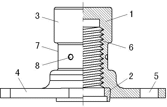 Sealing self-locking nut assembly and manufacturing method