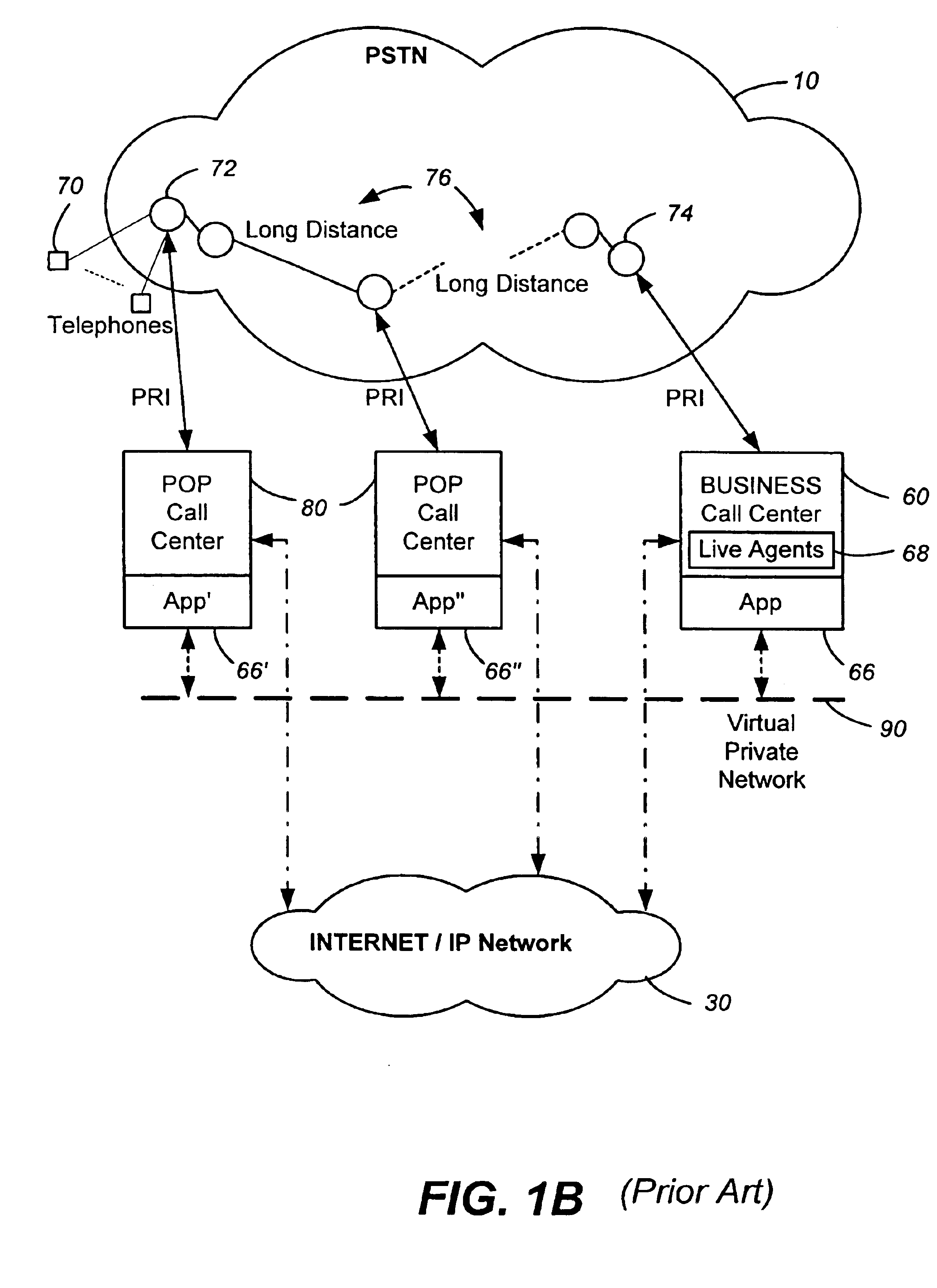 Networked computer telephony system driven by web-based applications