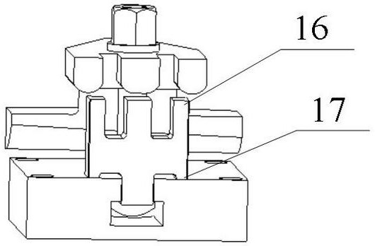 A clamping method for CNC machining of six-sided machining parts