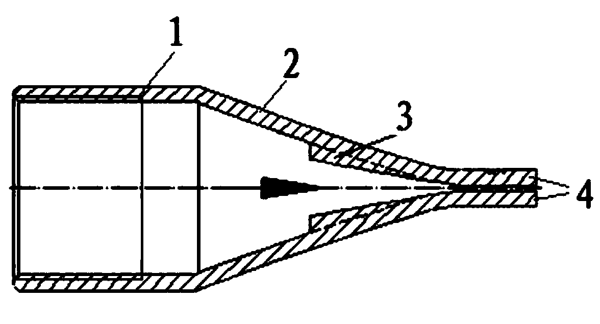 A Large Diffusion Angle Foam Fire Extinguishing Nozzle