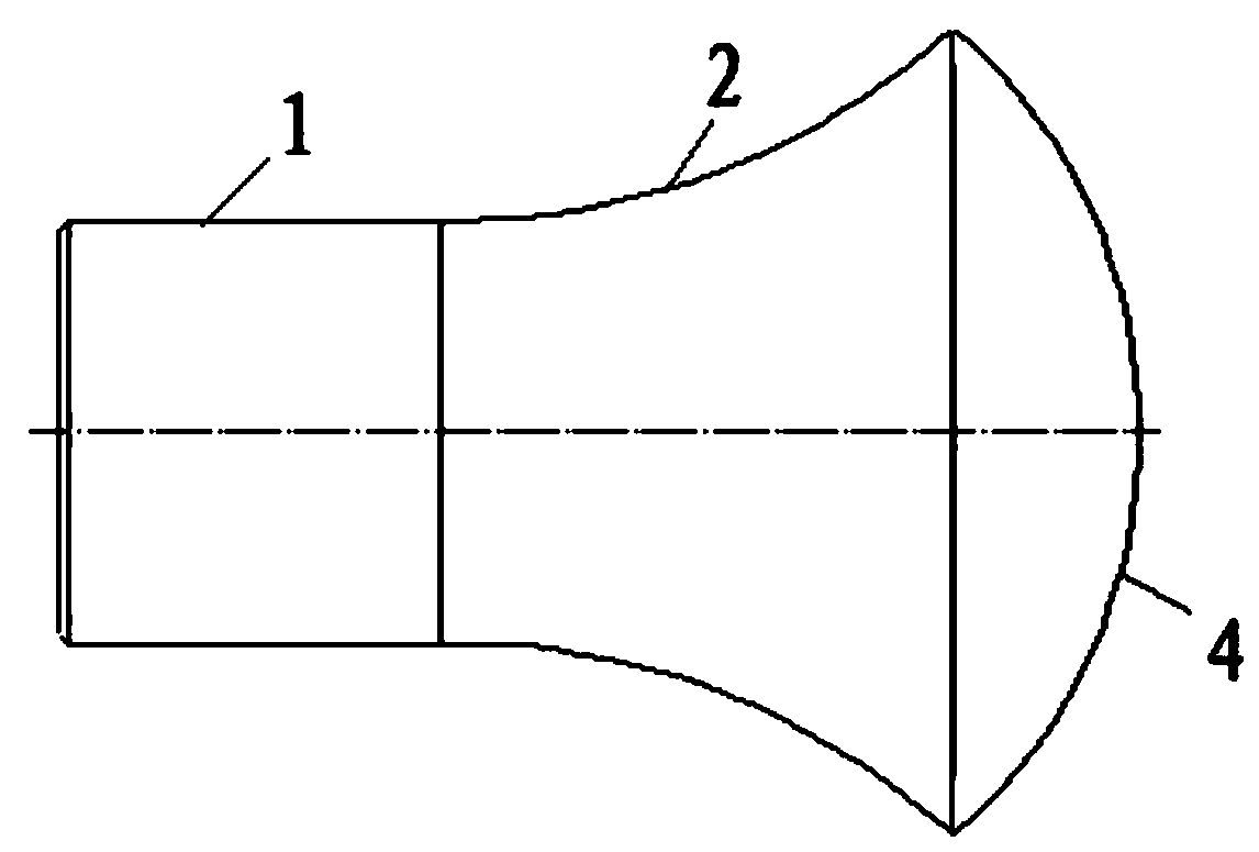 A Large Diffusion Angle Foam Fire Extinguishing Nozzle