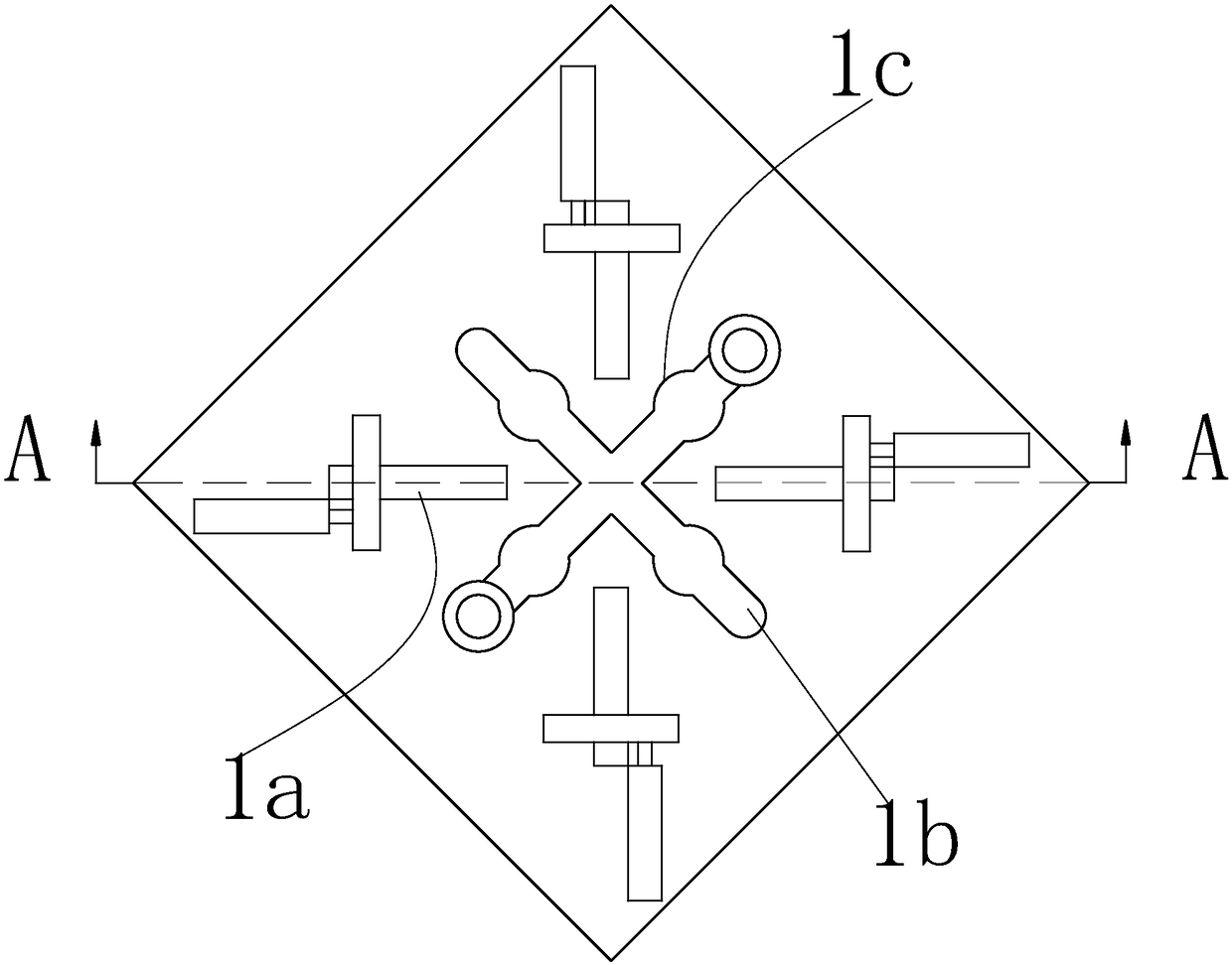 Deflection fixture for machining