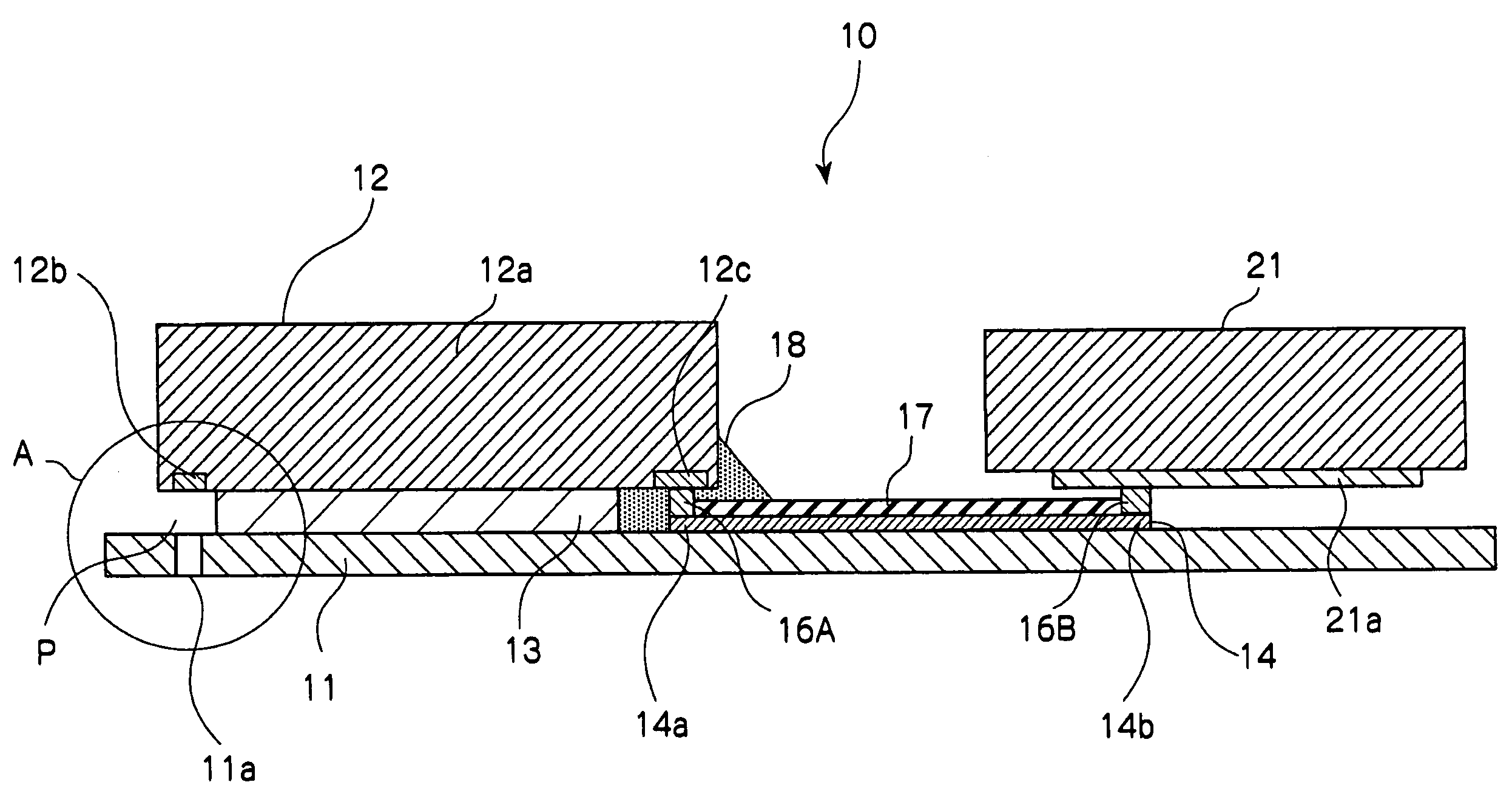 Ink ejecting head and method for making the same