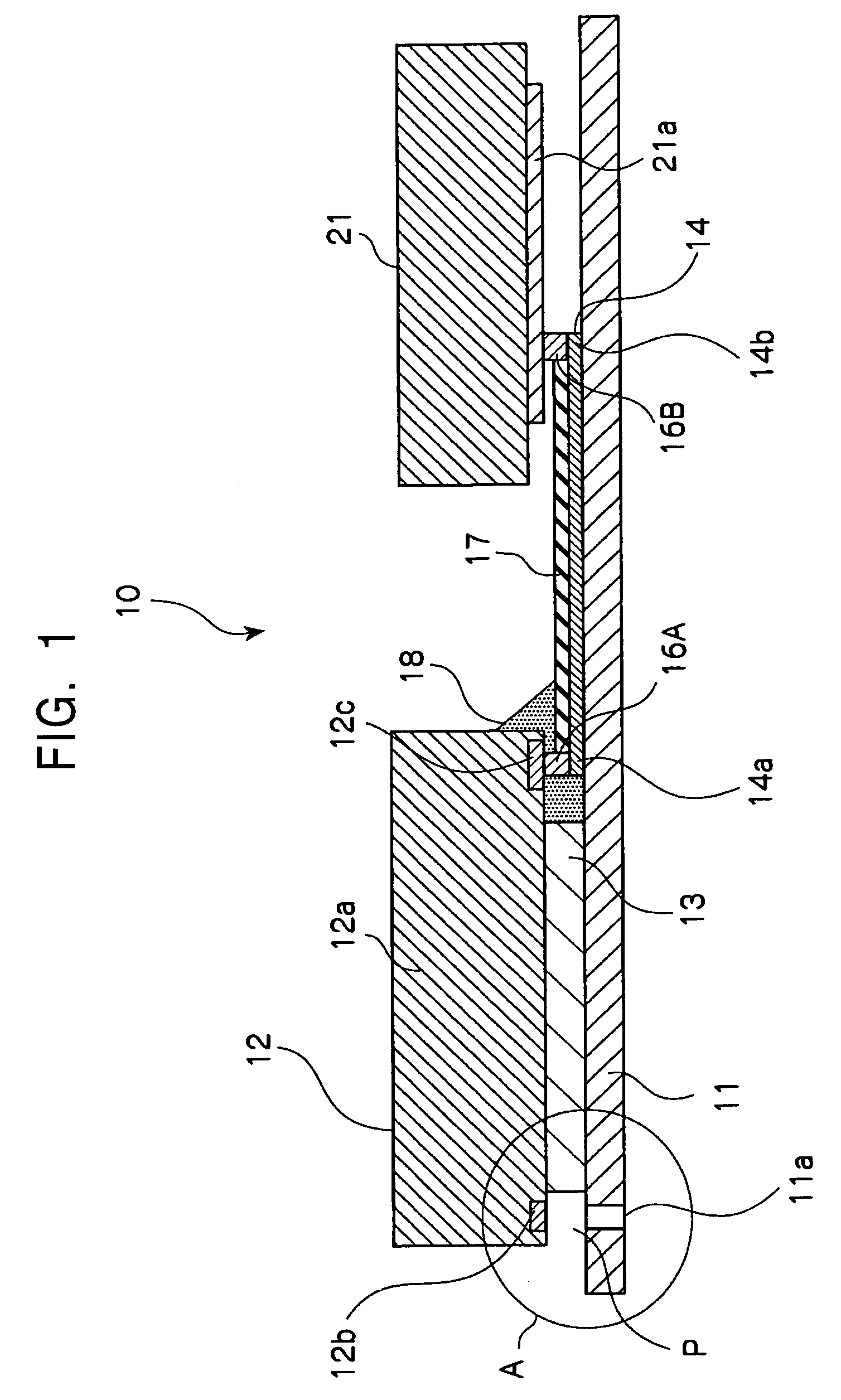 Ink ejecting head and method for making the same