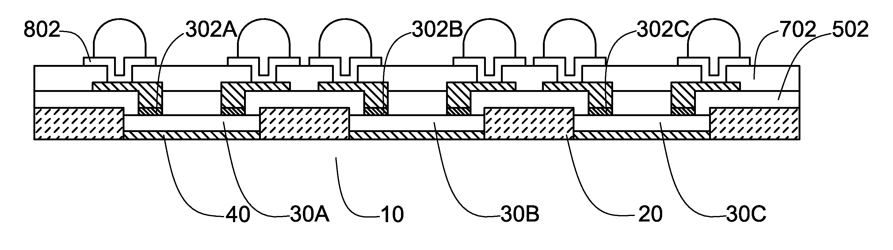 Die rearrangement package structure and method thereof