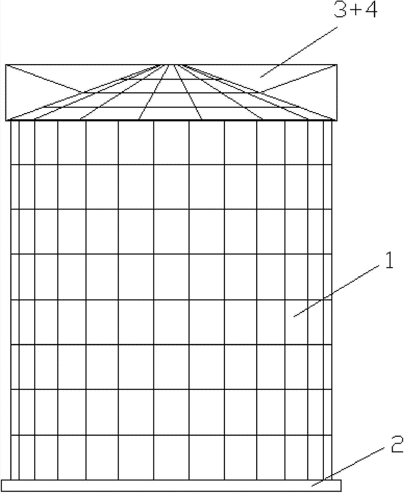 Assembly type thermal treatment heating furnace and constructing method thereof