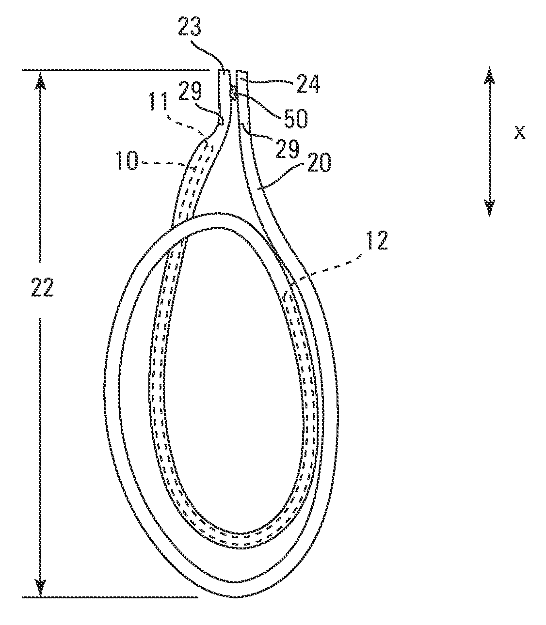 Compact packaged intermittent urinary catheter