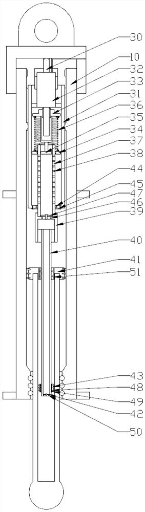 An electric drive adjustable suspension