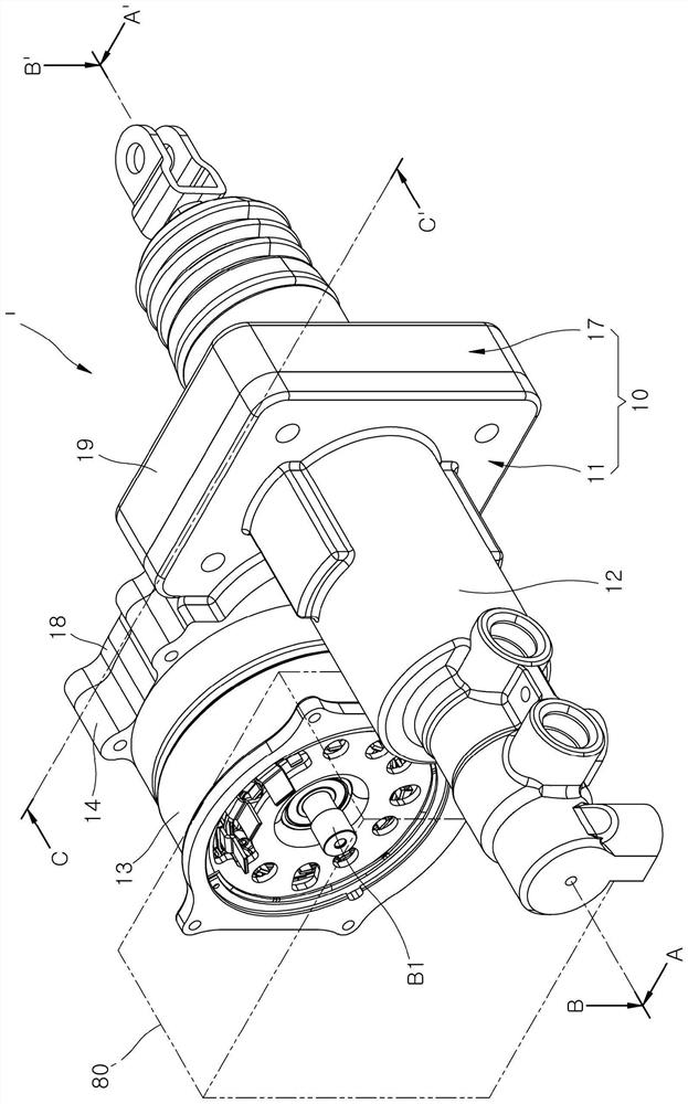 Electric booster for vehicle