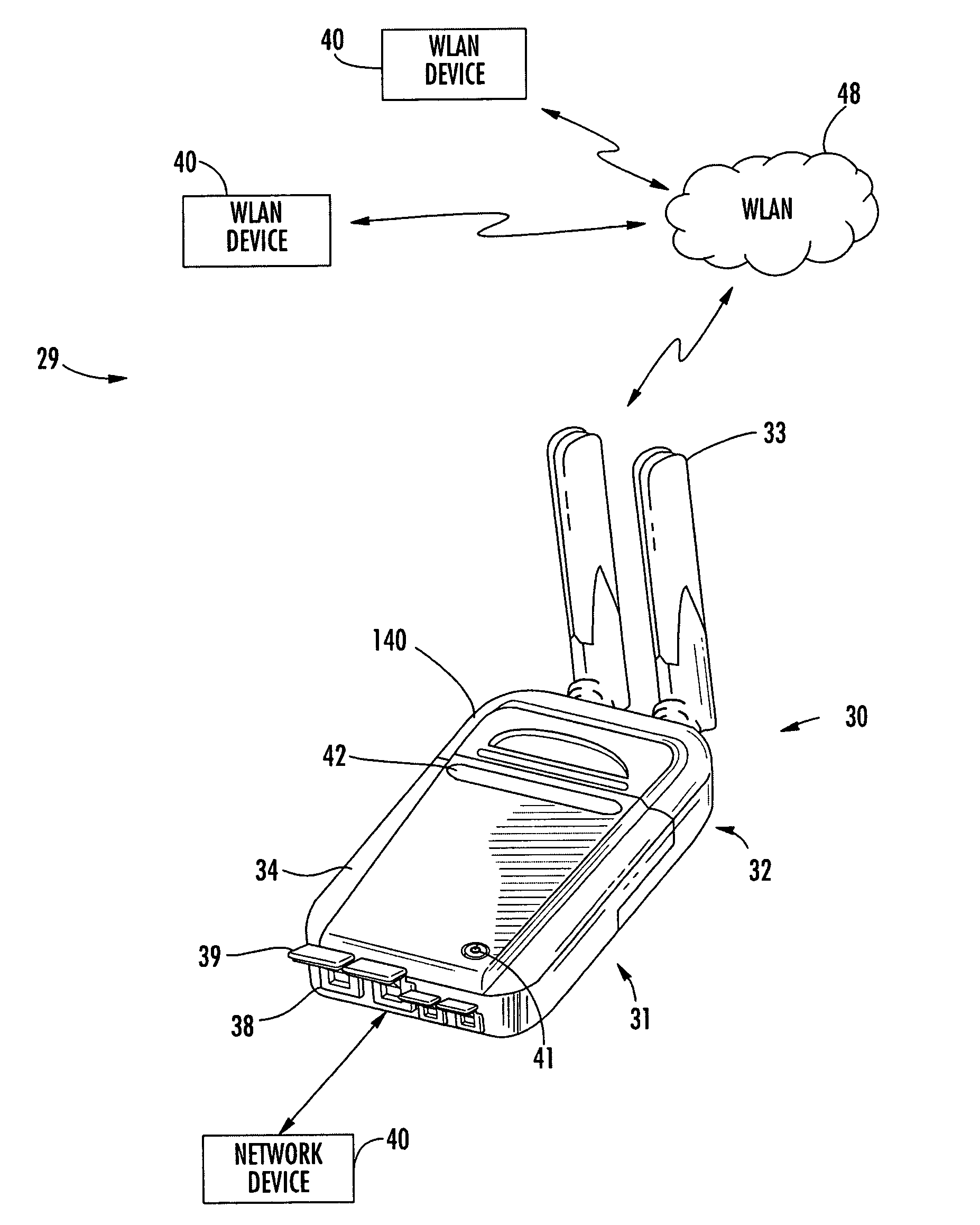Modular cryptographic device and related methods
