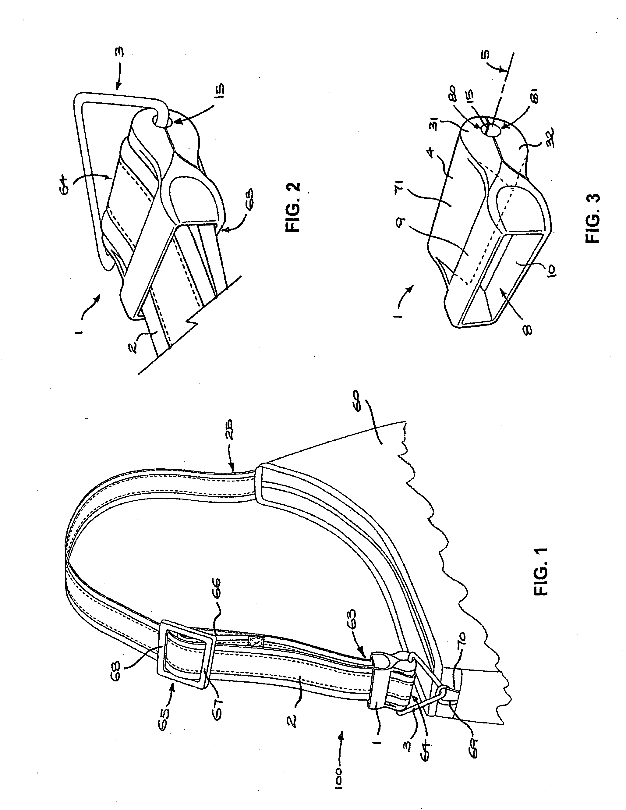 Wire cable reinforced carrying strap