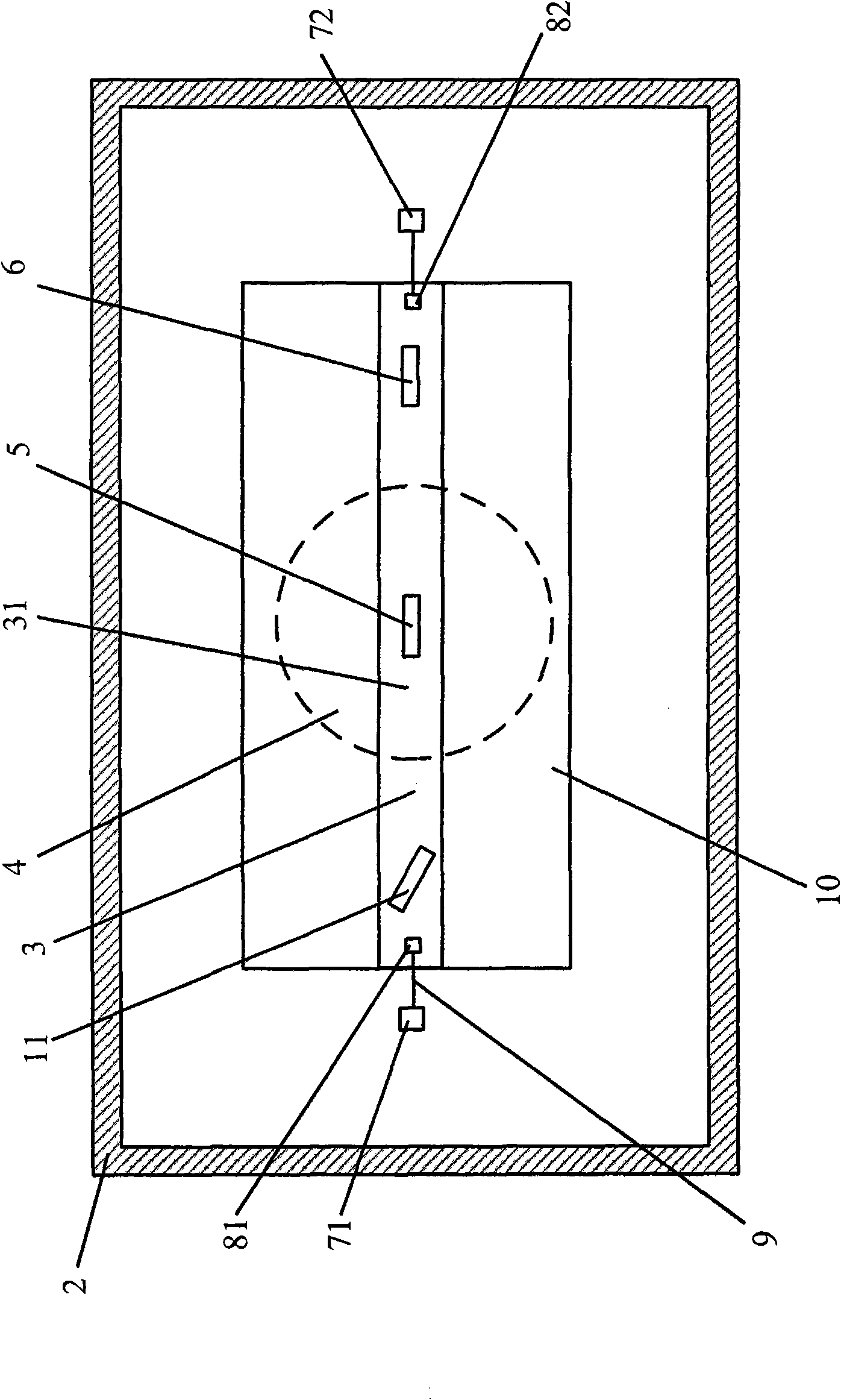 Acoustic surface wave pressure sensor and acoustic surface wave temperature sensor